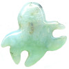 24x26mm African Amazonite OCTOPUS, SQUID Animal Fetish Bead