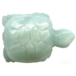 18x24mm Afican Amazonite TURTLE Animal Fetish Beads