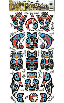 Alaskan Journey® *Native Alaskan Art* STICKERS