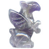 20mm Amethyst 3-D GRIFFIN Bead