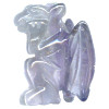 20mm Amethyst 3-D GARGOYLE Bead