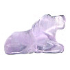 8x16mm Mini 3-D Amethyst HORSE Animal Fetish Bead