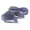 14x24mm 3-D Amethyst RABBIT Animal Fetish Bead