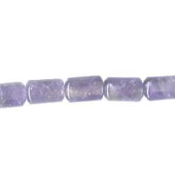 6x10mm Amethyst TUBE Beads