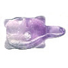 10x18mm Amethyst Mini TURTLE Animal Fetish Bead