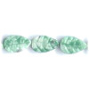7x11mm Russian Amazonite Carved LEAF Beads
