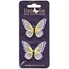 Patch Ems® (AP10533-79):  1-1/4" x 1-1/2" Iron-On Double-Winged *Butterfly* Appliques