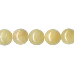 10mm Aragonite ROUND Beads