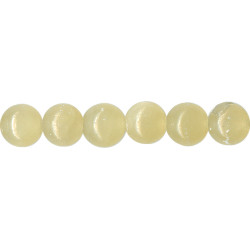 6mm Aragonite ROUND Beads