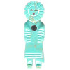 25x50mm Block Turquoise (Simulated) KACHINA Pendant/Focal Bead