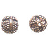14mm Antiqued Copper Bali Style ROUND Beads