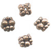 6mm Antiqued Copper Bali Style ROUND Beads