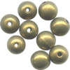 5mm Antiqued (Patina) Solid Brass Smooth ROUND Beads