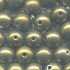 7mm Antiqued (Patina) Solid Brass Smooth ROUND Beads