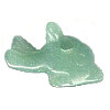 10x18mm 3-D Green Aventurine FISH Animal Fetish Bead