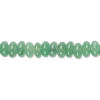 3x6mm Green Aventurine Gemstone RONDELLE Beads