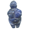 11x22mm Azurite Mini 3-D GODDESS Bead