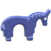 20x26mm Block Azurite HORSE Animal Fetish Bead