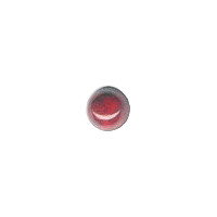 6mm Block Coral (Simulated) ROUND CABOCHONS