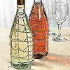 Goldtone Metal *Beadable* Chain WINE BOTTLE COVER