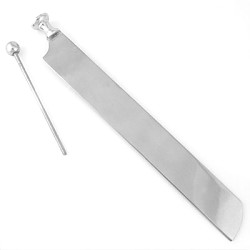 11" Stainless Steel *Beadable* CAKE KNIFE