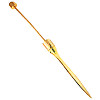 7-1/2" Goldtone Stainless Steel *Beadable* LETTER OPENER