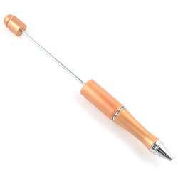6" Coppertone Metal *Beadable* Pen - Gift Bag & Refill Cartridges