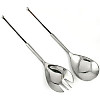 9" Stainless Steel *Beadable* 2-Piece SALAD SERVING Set