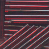 Czech 2x25mm (1/16"W x 1"L) BUGLE BEADS: Trans. Dark Garnet Red S/L