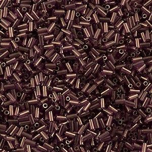 MIYUKI® #1 (1x3mm) Micro BUGLE BEADS: Cinnamon Gold Luster #2441