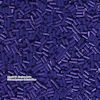 MIYUKI® #1 (1x3mm) Micro BUGLE BEADS: Opaque Cobalt Blue #414