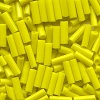 MIYUKI #2 1.5x6mm (1/16"W x 1/4"L) BUGLE BEADS: Opaque Yellow