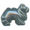 20x24mm Blue Goldstone 3-D CAMEL Animal Fetish Bead