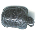 12x20mm Blue Goldstone TURTLE Animal Fetish Bead