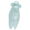 10x28mm Jadeite CICADA, CRICKET, GRASSHOPPER Animal Fetish Bead