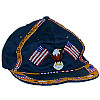 Beaded Ball Cap ~ Navy Blue