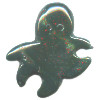 24x26mm African Bloodstone OCTOPUS, SQUID Animal Fetish Bead