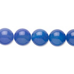 10mm Blue Agate ROUND Beads