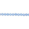 4mm Blue Agate ROUND Beads