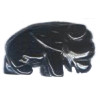 14x23mm BLACK ONYX BUFFALO Animal Fetish Bead