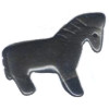 24x26mm Blackstone HORSE Animal Fetish Bead