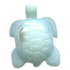 30x40mm Brazilian Amazonite SEA TURTLE Animal Fetish Pendant/Focal Bead