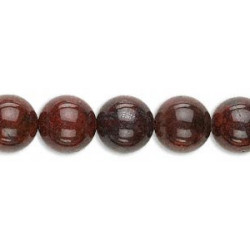 10mm Brecciated Jasper ROUND Beads