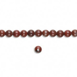 4mm Brecciated Jasper ROUND Beads