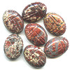 13x18mm Brecciated Jasper SCARAB, BEETLE Beads