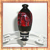 Gaboon Ebony & Marbled Celluloid Stainless Steel Wine Bottle Stopper ~ JBC Woodcraft®