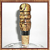 Spalted Red Oak Classic Cork Wine Bottle Stopper ~ JBC Woodcraft®