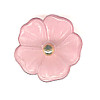 1" La Mode Frosted Mauve (Loop-Back) Flower BUTTONS