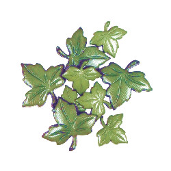 3/4" & 1-1/8" Nylon *Ivy Leaves* (Loop-Back) BUTTONS