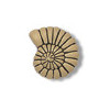 3/4" Handpainted Nylon (Loop-Back) Snail Shell BUTTONS